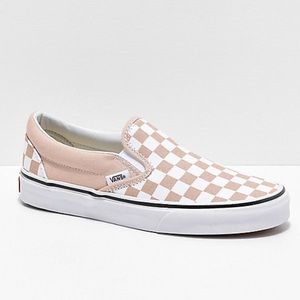 Checkered Slip On Vans